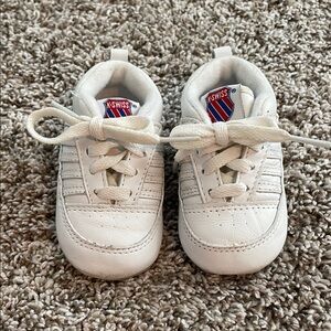 K-Swiss Baby White Sneakers